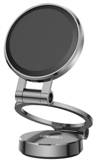 Автотримач XO C160 Universal Magnetic tri-fold Phone Holder Black (7109737) Київ - фото 5