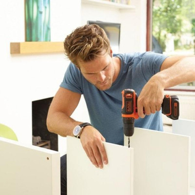 Шуруповерт Black&amp;Decker BDCDD12, 10.8V, 26Нм, Li-Ion (BDCDD12) Вінниця - фото 2