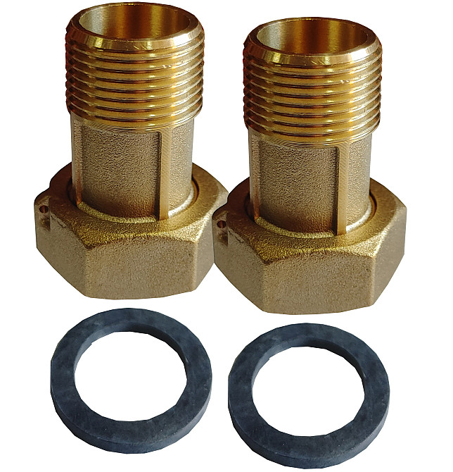 Комплект штуцерів 1″Вх3/4″З латунний LR543L OPTIMUM Тернополь - изображение 1