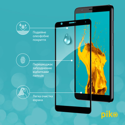 Стекло защитное Piko Full Glue ZTE Blade A31 Plus (1283126523120) Винница - изображение 5