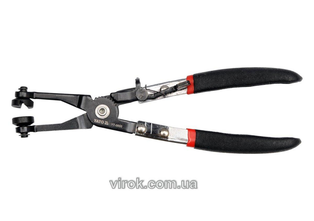 Щипці для розпірних затискуючих хомутів YATO Ø= 12 мм, l= 230 мм. з губками  [6/36] Одеса - фото 1