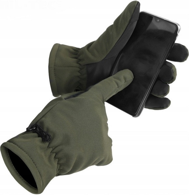 Тактические Перчатки повседневные зимние с сенсором Mil-Tec от Sturm 