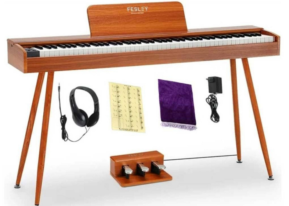 Цифровое пианино Fesley FEP760 (стойка, 3 педали, пюпитр, адаптер) Харьков - изображение 8