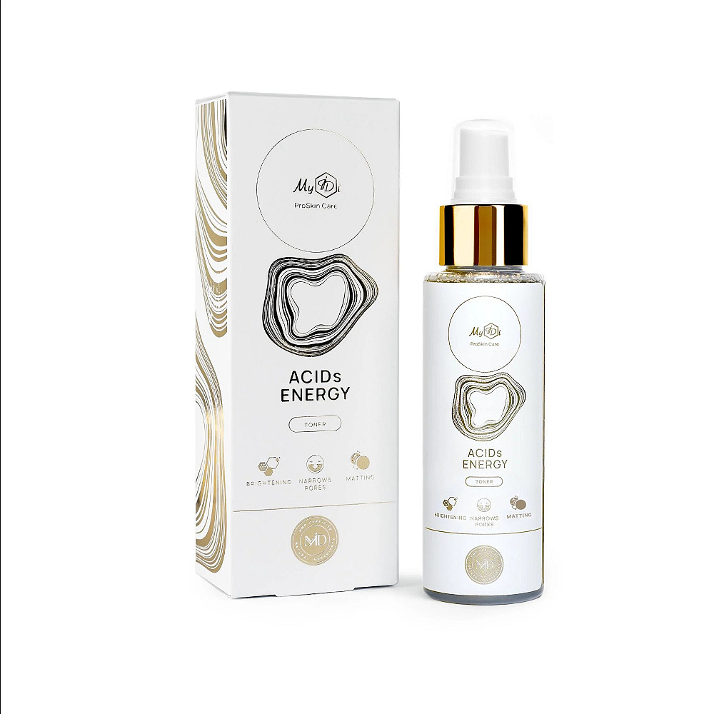 Тонер с AHA/BHA/PHA кислотами Энергия кислот MyIDi 100 мл Киев - изображение 2