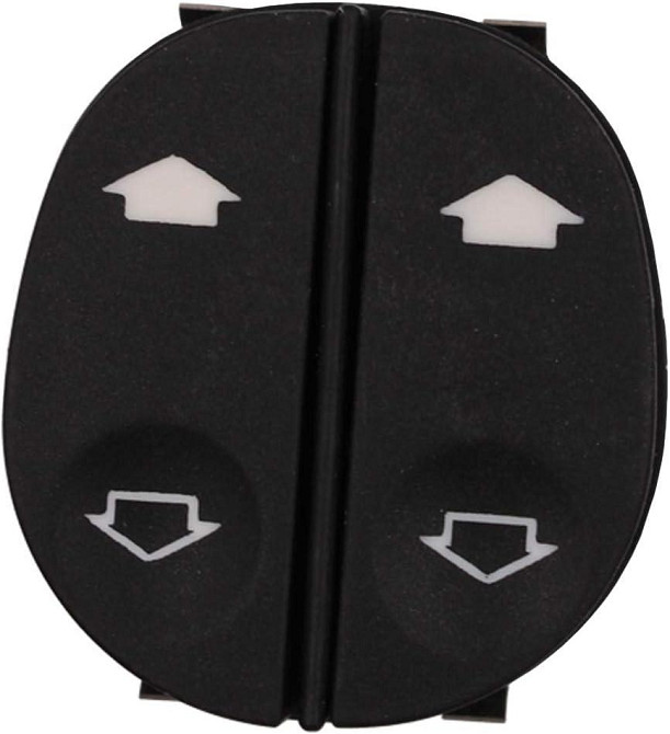 Регулятор стеклоподъемника 96FG14529BC черный водительский с кнопкой совместим с Fiesta Fusion KA Puma Tourneo Киев - изображение 6