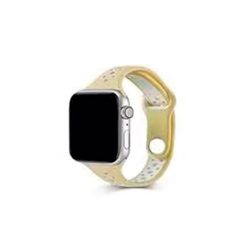 Ремінець для годинника Apple Watch Small Waist two colors 38/40/41mm Yellow-White Киев - изображение 1