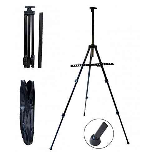 Мольберт тренога портативный алюминиевый 90-120-160см регулируемый металлический Винница