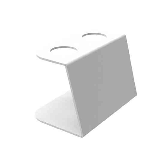 Підставка EKOSTAR для вафельного ріжка на 2шт. Біла. Акрил 3 мм Київ