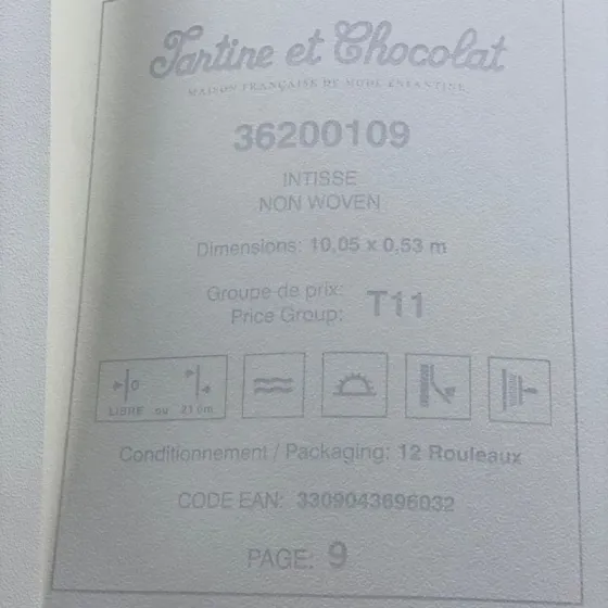 Шпалери Lutece Tartine et Chocolat 36200109 Київ