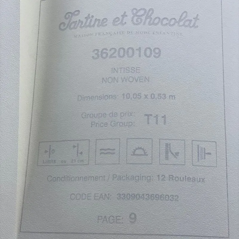 Шпалери Lutece Tartine et Chocolat 36200109 Київ - фото 3