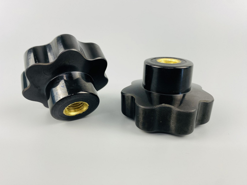 Наконечник важеля універсальний М10, D47 (чорний), латунна втулка різь внутрішня М10 Мукачево - фото 5