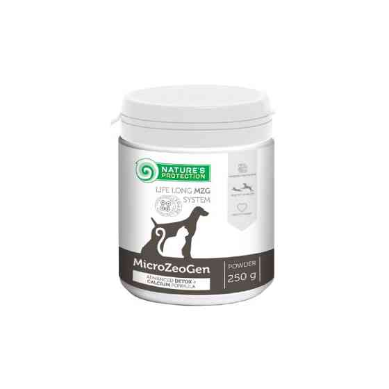Nature's Protection MicroZeoGen Харчова добавка з кальцієм для собак та котів, 250 г Киев