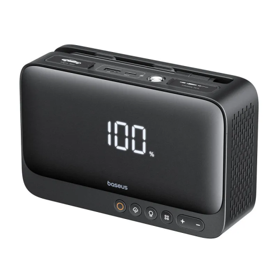 Пуско-зарядний пристрій Baseus 4-в-1 для авто 600A Киев