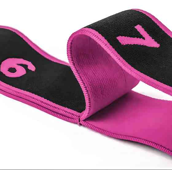 Еспандер стрічка EasyFit з петлями для тренувань рожевий (EASY) Коломия