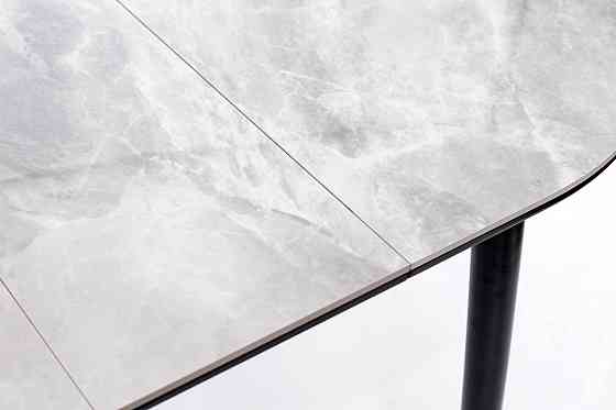 Стіл Тітан 110/140*75, чорний/керам бетон Киев