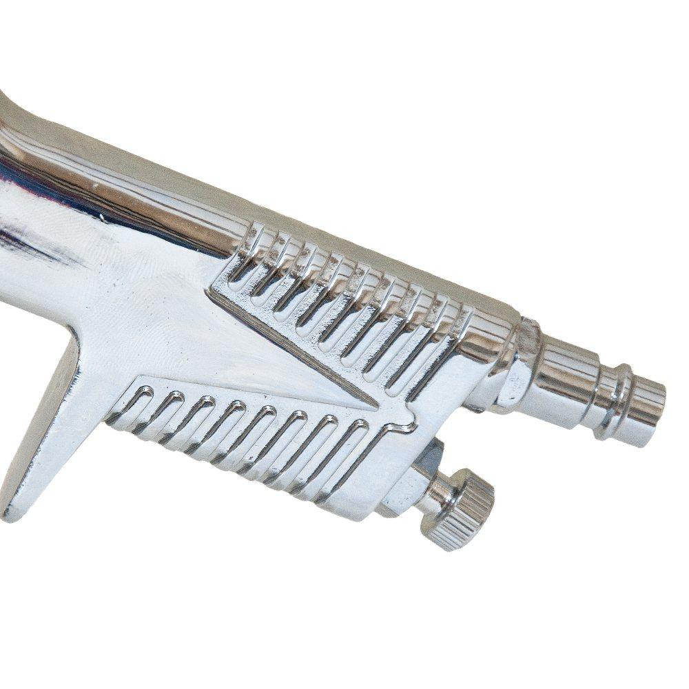 Фарборозпилювач HVLP Ø1.3+1.8 мм 140-280 л/хв 6бар/б 600 мл (пласт) хром SIGMA (6812151) Київ - фото 5