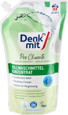 Denk mit nature мийний засіб для білого одягу Німеччина Київ