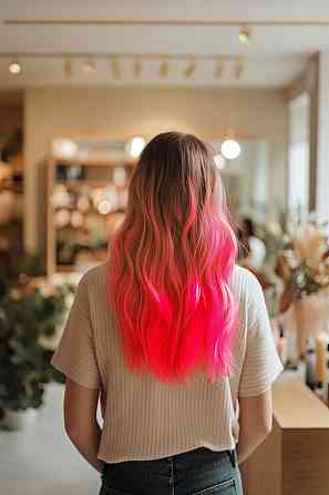 Manic Panic Amplified Electric Pink Pussycat Напівперманентний прямий фарбник рожевого кольору з помаранчевим відтінком, 118мл Дніпро