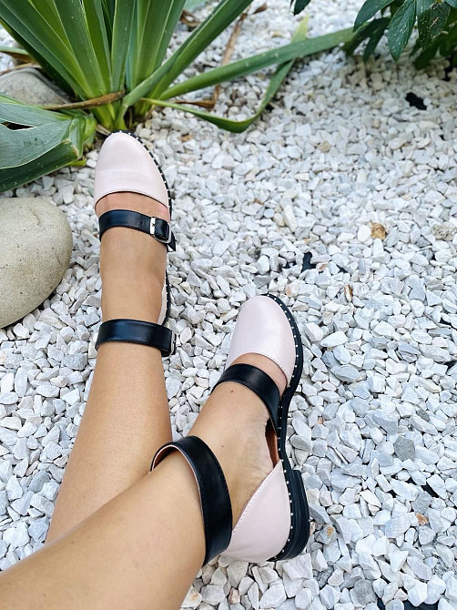 Соната Босоніжки жіночі Соната Наоми пудра (літо, шкіра натуральна) (3628) лише 36р.і 40р. Коломыя - изображение 3