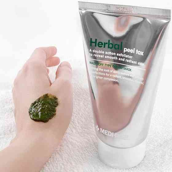 Очищаюча пілінг-маска з ефектом детоксу Herbal Peel Tox Wash Off Type Cream Mask Medi-Peel 120 мл Київ