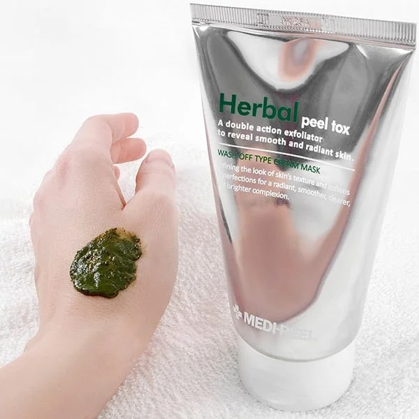 Очищаюча пілінг-маска з ефектом детоксу Herbal Peel Tox Wash Off Type Cream Mask Medi-Peel 120 мл Київ - фото 3