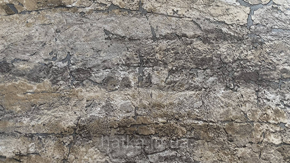 Шпалери вінілові на флізеліні ASCreation UNITA 1.06x10 під камінь структурні коричневі 79204-1 Київ - фото 7