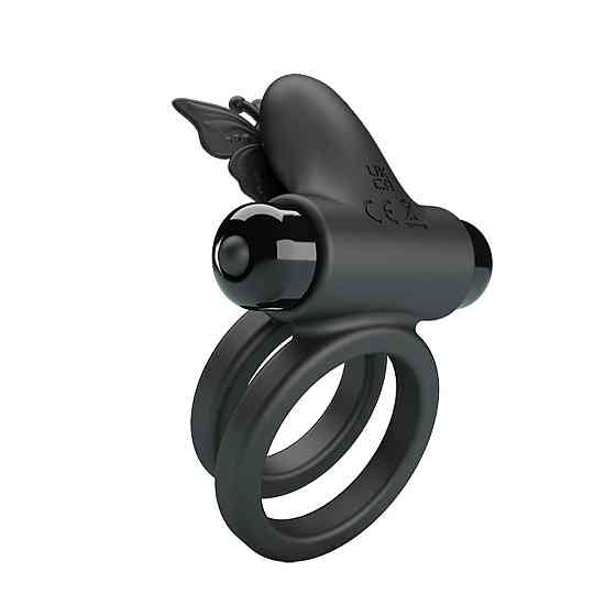 Ерекційне віброкільце PRETTE LOVE - PASSIONATE RING IX Sex Aura Київ
