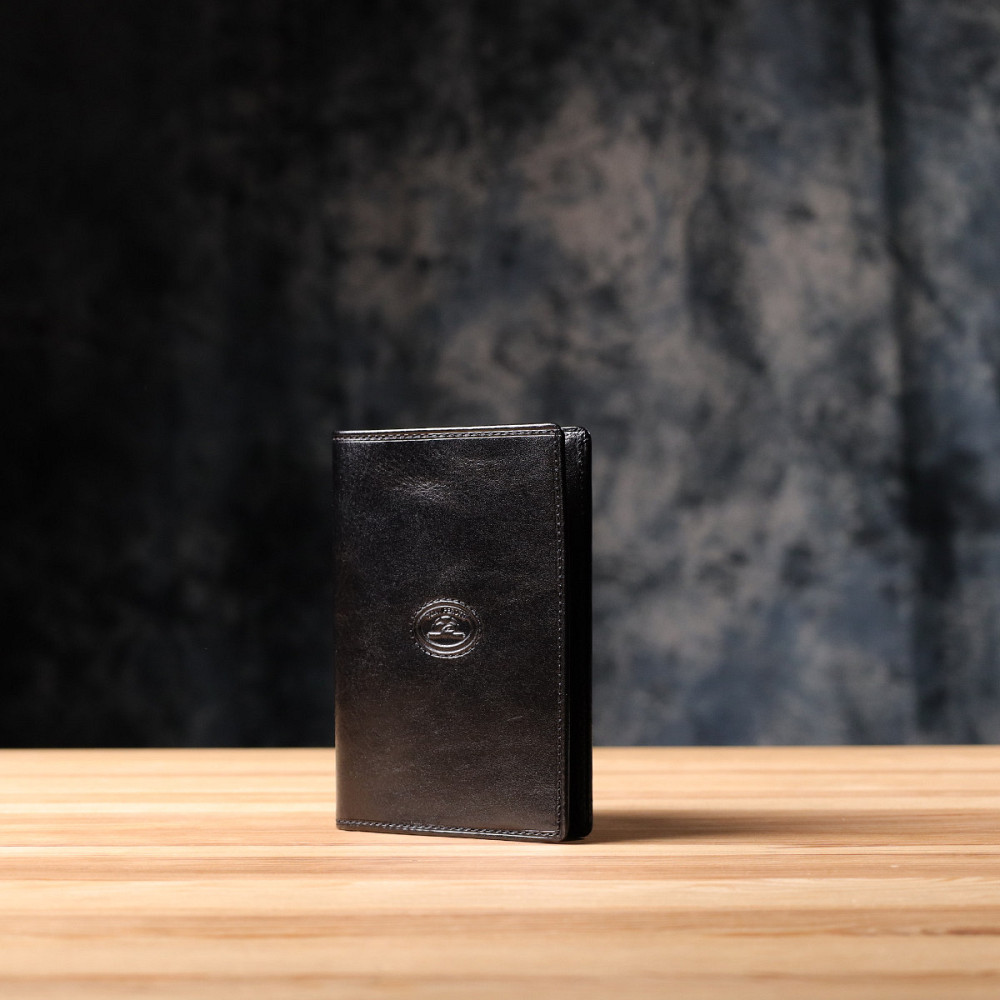 Красива обкладинка на паспорт із глянсової натуральної шкіри Tony Perotti 20891_1 (1597 nero) Чорний Київ - фото 7