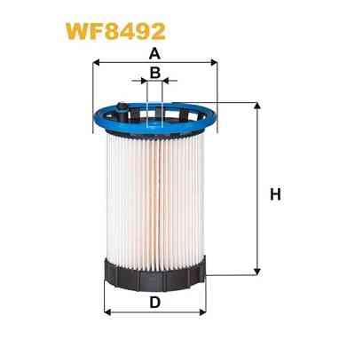 Фільтр паливний Wixfiltron WF8492 Вінниця