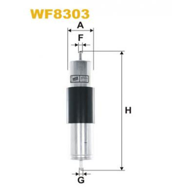 Фильтр топливный Wixfiltron WF8303 Винница - изображение 1
