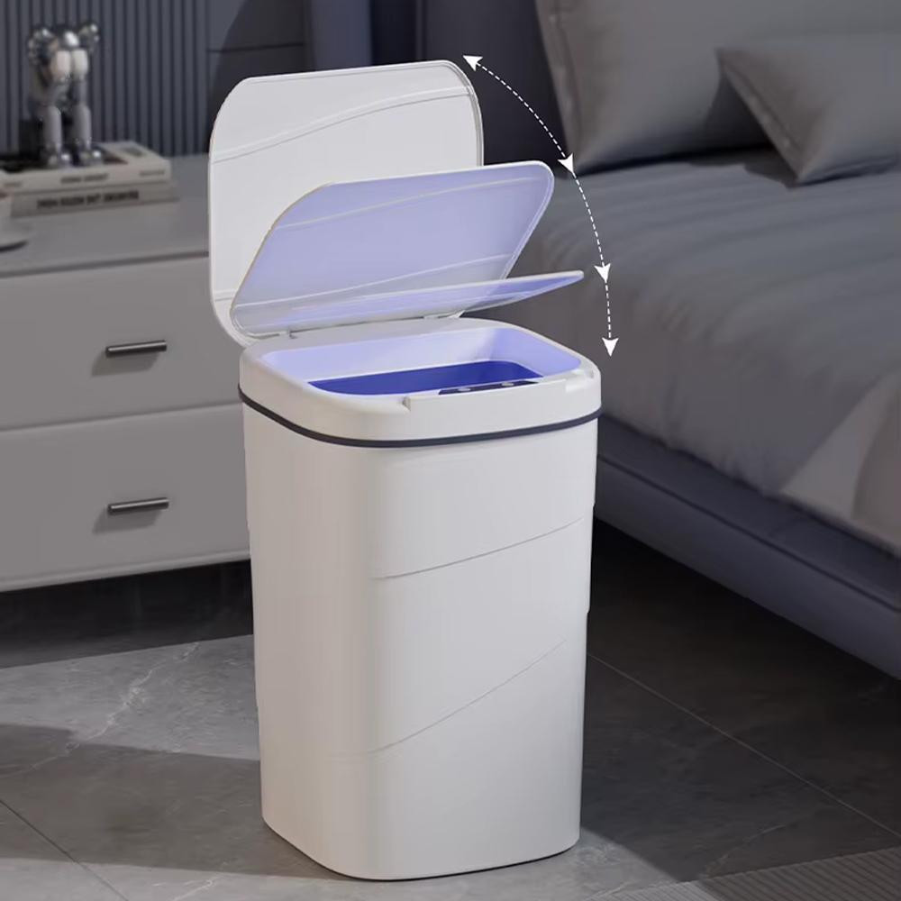 Сенсорне відро для сміття на 13л,Білий SBR Київ - фото 1