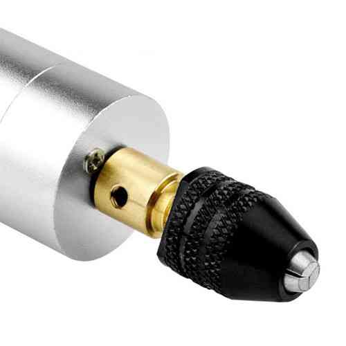 Мини-дрель электрическая USB 5.5В с цанговым патроном 0.3-4 мм для гравировки, ювелирных работ и творчества Киев