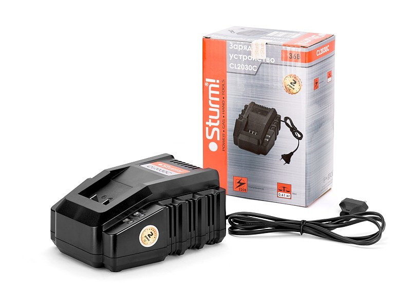 Зарядное устройство 3A для батереи 36В Sturm CL2030C (читать описание) Ровно - изображение 1