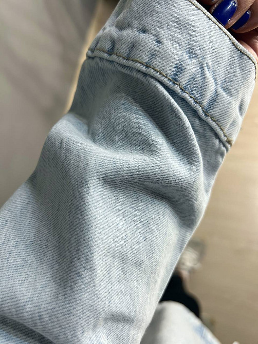 Сорочка жіноча XRAY 2038 джинсова оверсайз блакитна, блакитний, XS Київ - фото 7