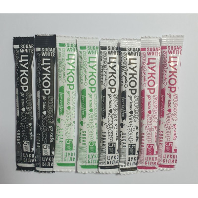 Сахар Саркара продукт 200х5 г 1 кг (стики) (16017) Винница - изображение 1