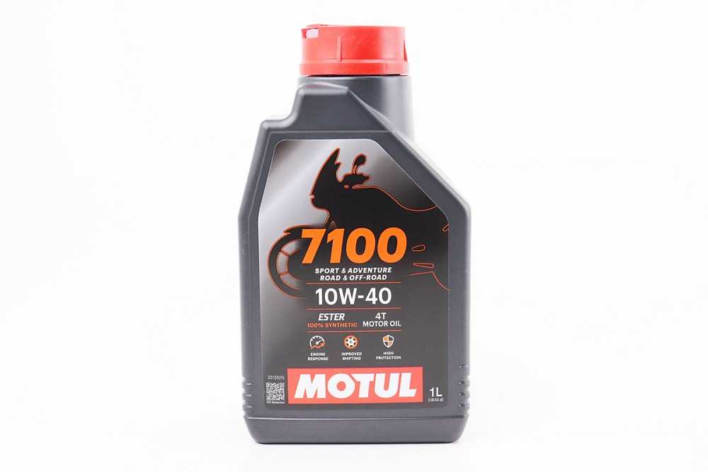 Олива 4T 10W-40 - синтетична мотоциклетна "7100 SYNTHETIC 100%", 1L Бершадь - фото 1