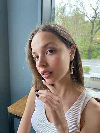 Діор сережки довгі з підвісками/позолота 18 К/стильні сережки — підвіски з кульками Одеса
