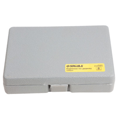 Коронка Sigma по дереву наборная 64, 76, 89, 102, 127 мм, кейс (1520081) Винница - изображение 5