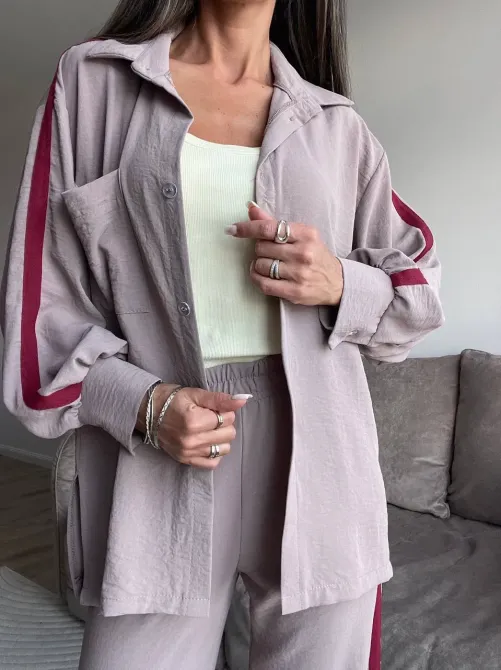 Женский костюм + брюки с полоской, лёгкий базовый комплект на каждый день Одесса - изображение 14