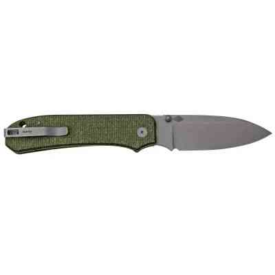 Ніж Weknife Big Banter Dark Green Micarta (WE21045-2) Вінниця