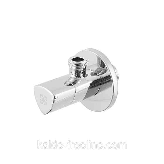 Кран приборный угловой Raftec Relo Silver 1/2"х3/8" VKE801005N Харків