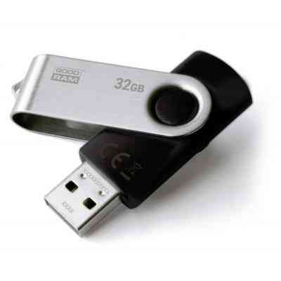 USB флеш накопичувач Goodram 32GB UTS2 (Twister) Black USB 2.0 (UTS2-0320K0R11) Вінниця
