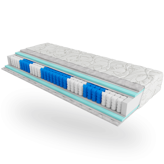 Ортопедичний матрац Pikasso/Пікассо пружинний (незалежна пружина - покет) ТМ ЕММ 120х190 Харків