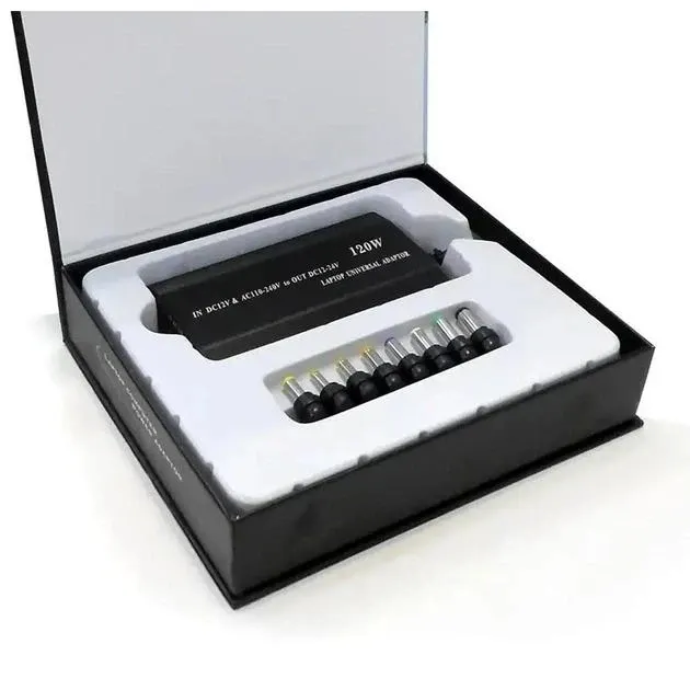 Універсальний адаптер для ноутбука MY-121 220В 150Вт з 8 насадками для дому та подорожей Одеса - фото 9