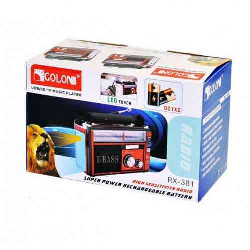 Радіоприймач GOLON RX-382 USB+SD (36 шт) Київ