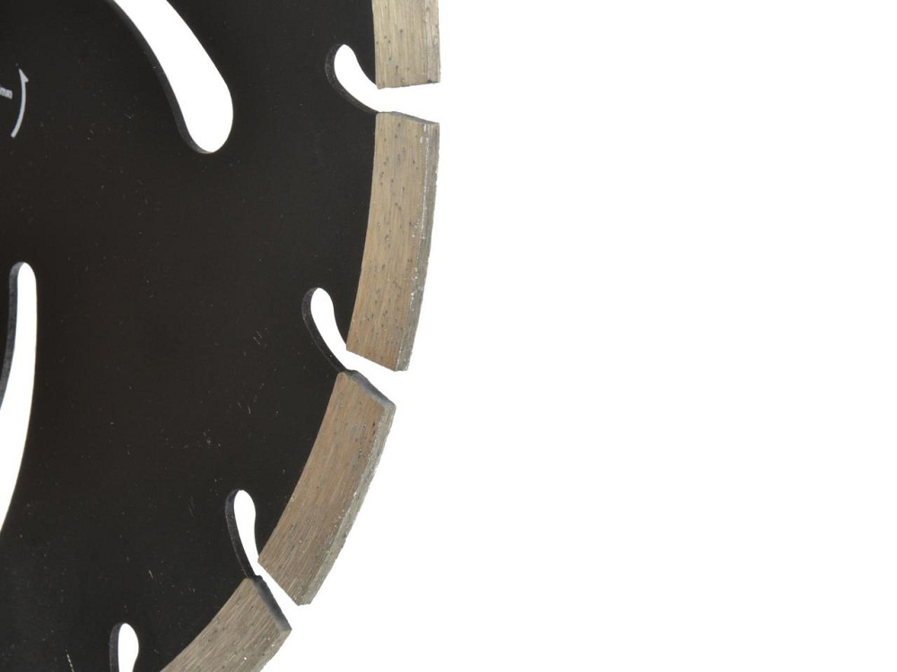 Круг різання алмазний сегментний "GEKO" 230 мм, чорний Київ - фото 2