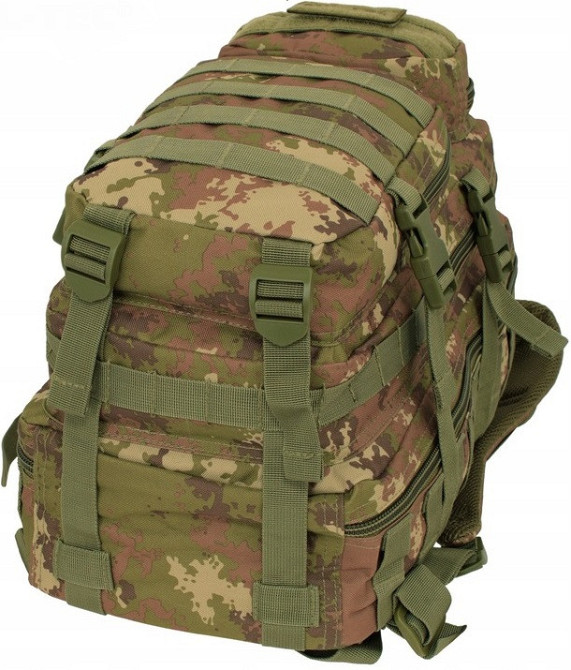 Тактичний рюкзак 20 літрів Mil-Tec "Assault Pack SM" (14002042) Vegetato Нововолинськ - фото 8