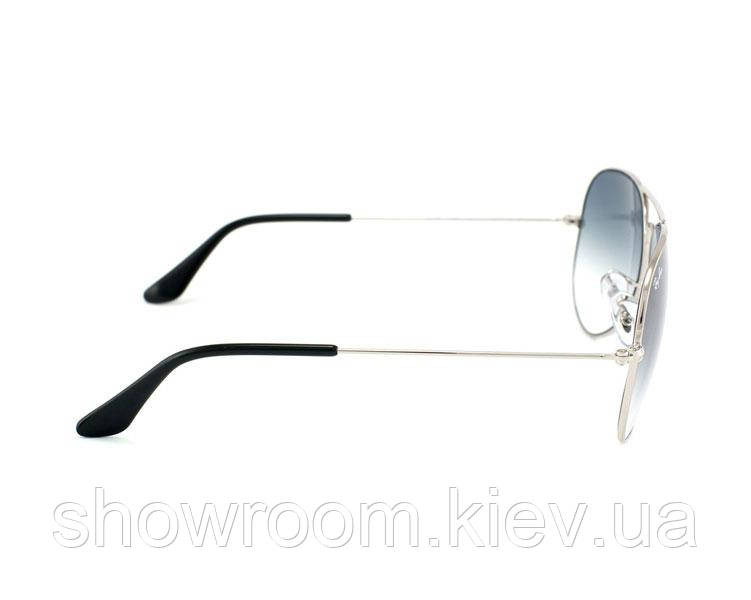 Чоловічі сонцезахисні окуляри Ray Ban aviator 3025 (003/3F) Lux Київ - фото 3