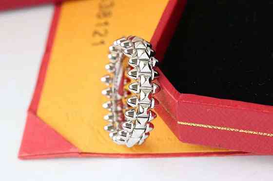 Cartier кольцо с зубчиками лимонное золото Одесса