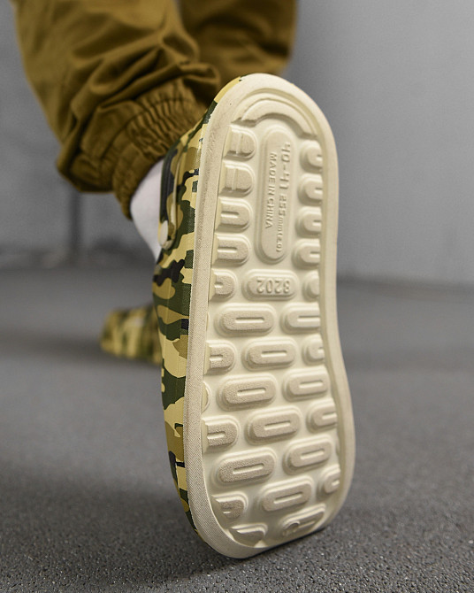 Кроксы мужские мультикам камуфляжные олива хаки сабо Одесса - изображение 4